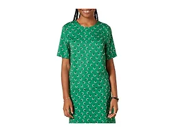 Amazon Essentials Womens Georgette Short Sleeves Top, Green, Tossed Floral, XX-Large