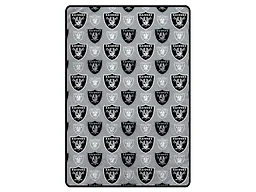 NFL Team Logomania XL Blanket - Las Vegas Raiders