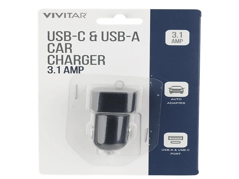 3.1A Dual USB Car Charger