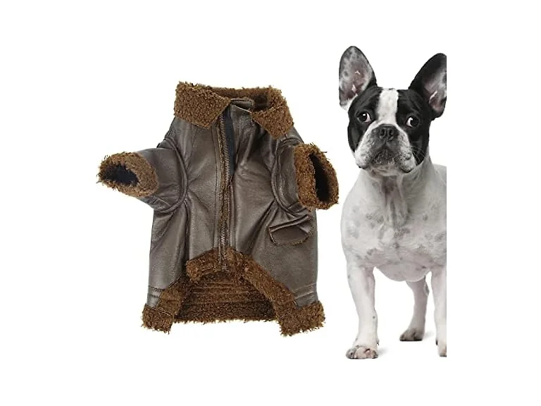 Pet Leather Jacket, Wear and Water Fashionab