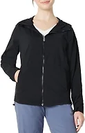 Amazon Essentials Women's Water Repellent Active Hiking Outdoor Jacket, Black, Small