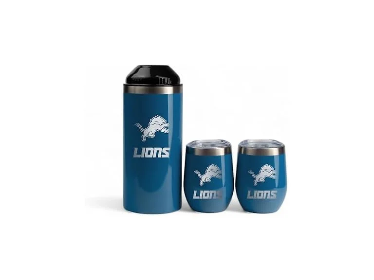 DETROIT LIONS Bottle Chiller Ceramic SS Tumblers