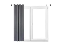 Sunnydaze Decor Blackout Panel, 52x108, Grey