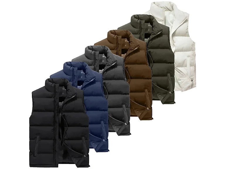 Mens Heavyweight Puffer Bubble Vest