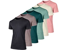 Non-Branded LC-----(Mens 6PK) / MT-6001 - BK-GRD-DGN-LG