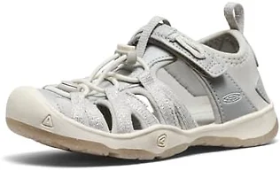 KEEN Toddler's Moxie Closed Toe Casual Sandal, Silver/Silver, 5 T (Toddler) US