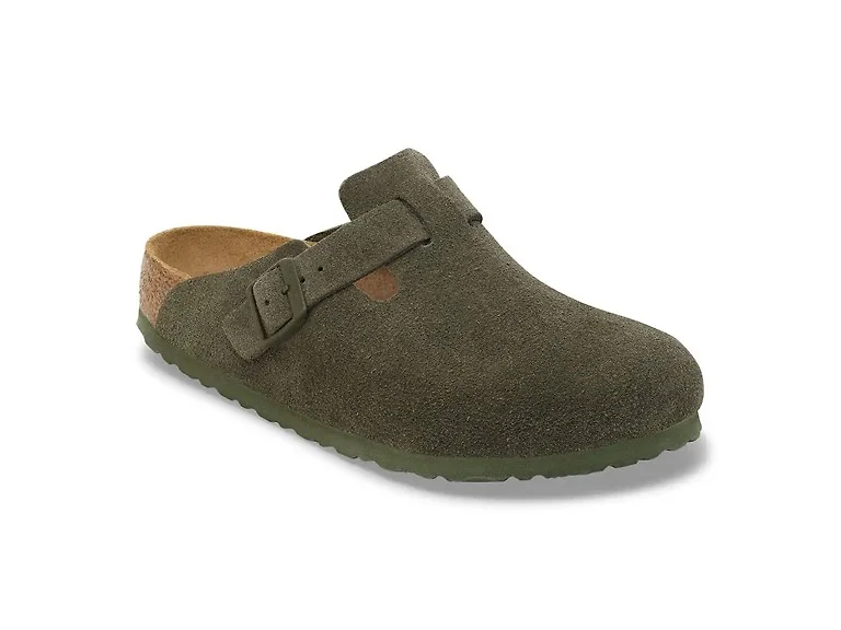 Birkenstock Men's Boston Oiled Leather Thyme (42) (Open Box)