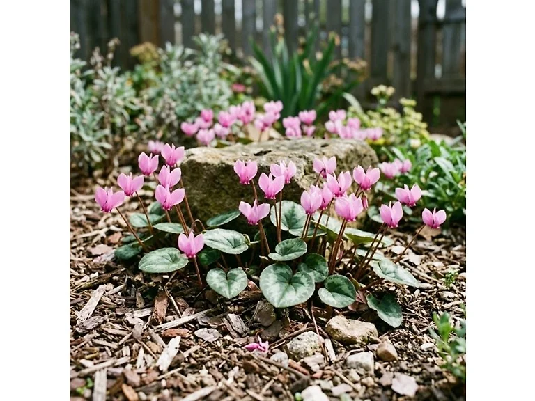 Pink Crush Cyclamen Flowers