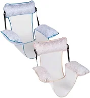 Monterey Chair 2 Pack 30x23x24in adj Back Assorted Colors Cornflower Blue-Classic Beige Ages 15 and up