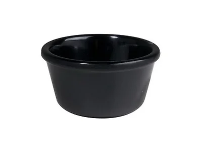 Winco Melamine Round Plain Smooth Unbrea
