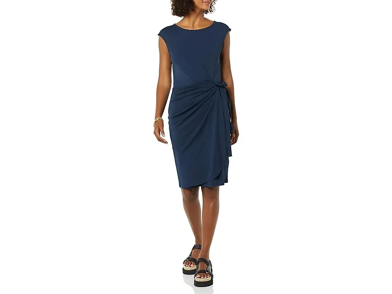 Amazon Essentials Women (XXL) Cap Boat-neck Dress