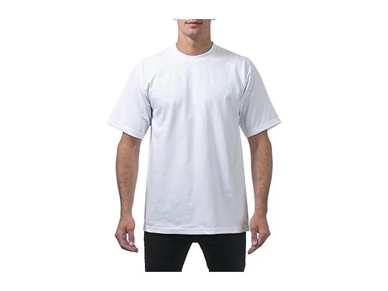 Pro Club Men (4XL) Heavyweight Cotton Crew T-Shirt