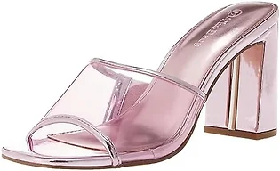The Drop Women's Pattie High Block-heeled Mule Sandal