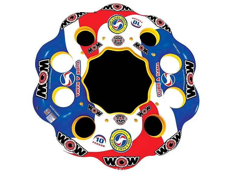 Wow Sports Tube-A-Rama Inflatable Floating Island
