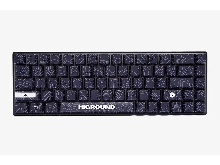 Higround Performance 65 Wired Keyboard Black Ice