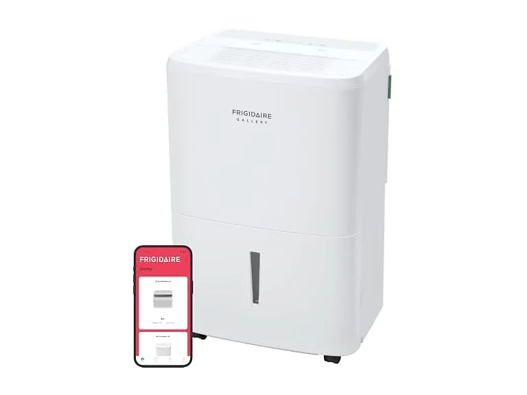Connected Frigidaire Gallery 50 Pint Dehumidifier