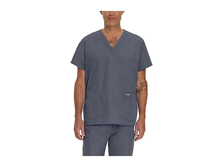 Landau Men (3XL) Essentials Relaxed V-Neck Top