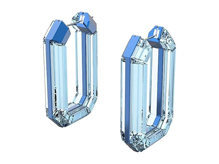 SWAROVSKI Lucent hoop earrings