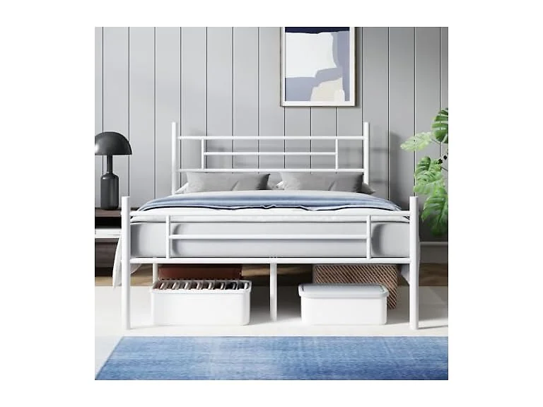 Avenco 14in King Bed Headboard Footboard