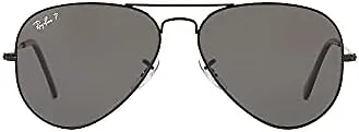Ray-Ban RB3025 002/48 58 58-14-135 Ray-Ban RB3025 Classic  Aviator Sunglasse Black/Black Polarized