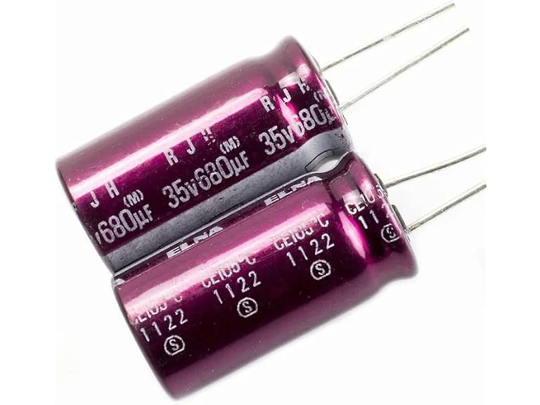 Elna 35V 680uF Capacitor 2-Pack