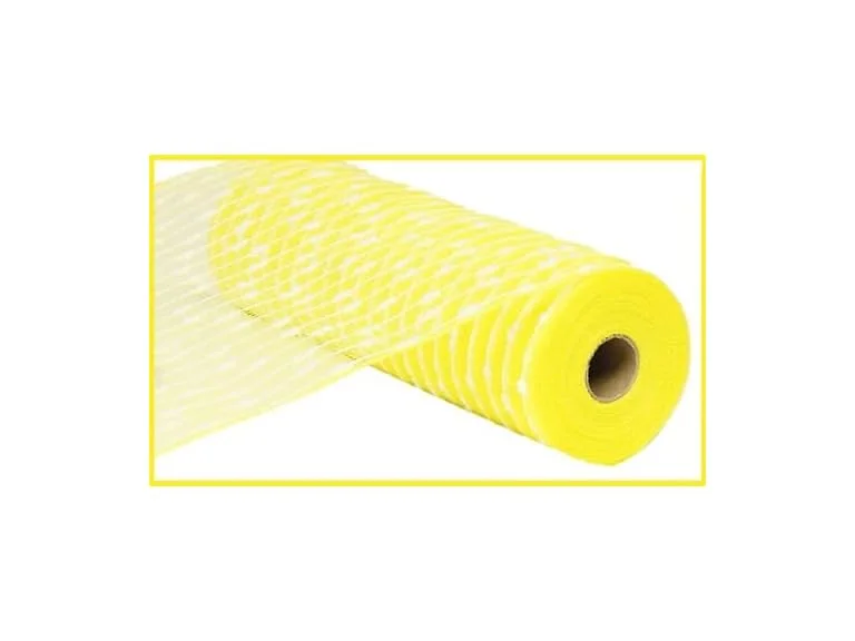10.5 inch x 30 feet Cotton Ball Deco Poly