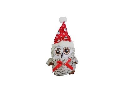 Steel Dog Holiday Baby Owl Baby Plush Dog Inside