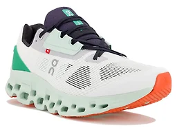 On Running 39.98245 5.5 On Running Cloudstratus 2 Women's Shoes Undyed-White/Creek