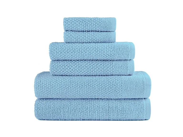 Dan River Popcorn Cotton Bath Towel Sets