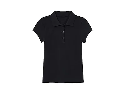 Girls S/S Stretch Pique Polo Shirt