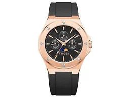 PRECISIONE / WATCH /BLACK SILICONE