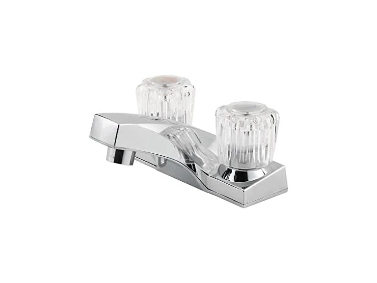 Pfirst Series 2-Handle 4" Centerset Bathroom Faucet
