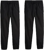 2PK Toddler's Classic Twill Joggers