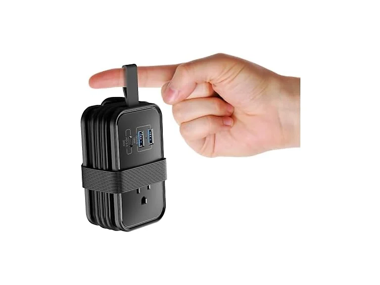 Travel Power Strip with USB Ports