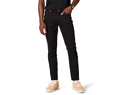 Amazon Essentials Men's 5-Pocket Stretch Twill Jeans-Inspired Casual Pants, Black, 36W x 33L
