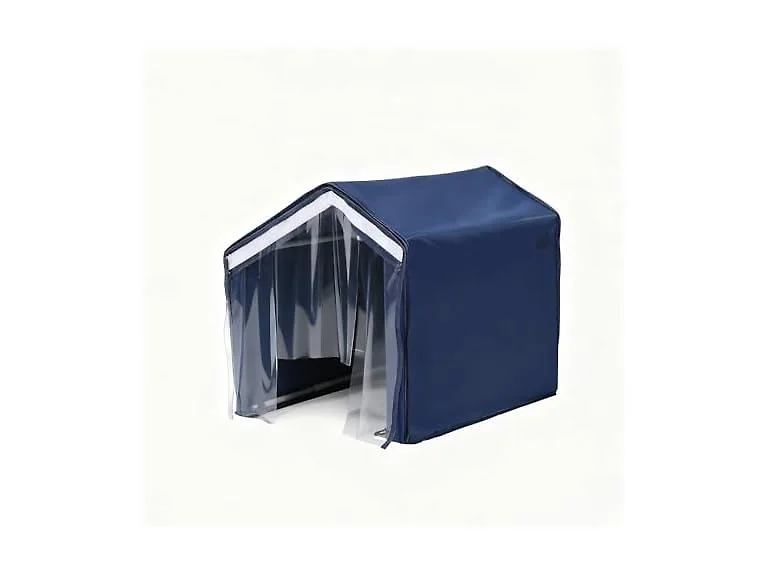 Foldable Cat Privacy Enclosure with Splash Guard