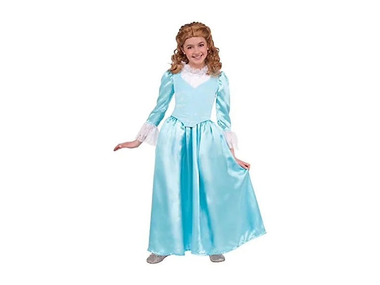 Rubies Colonial Girl Costume for Kids, M