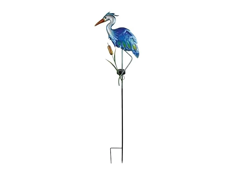 39" SOLAR GLASS HERON