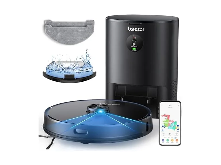 Laresar Robot Vacuum and Mop Combo