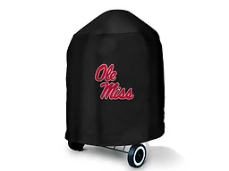 Logo Brands FWD-LGB-KTG-F912 College Team Kettle Grill Cover Ole Miss Rebels 