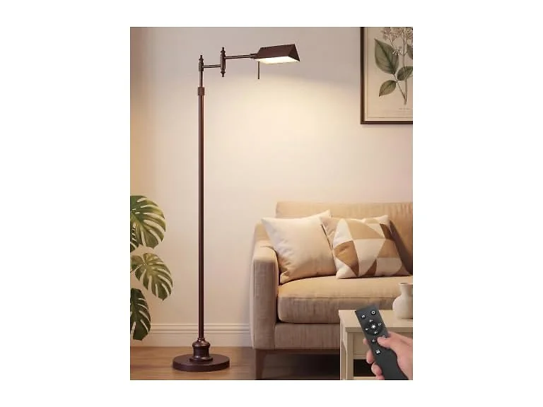 Bairth Oil-Rubbed Bronze Reading Floor Lamp