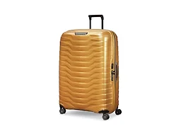 Samsonite Proxis X-Large Hardside Luggage with Dual Spinner Wheels - Innovative Roxkin™ Lightweight Shell With Ultimate Durability- Includes TSA Lock, Ergonomic Telescoping Handle - Honey Gold