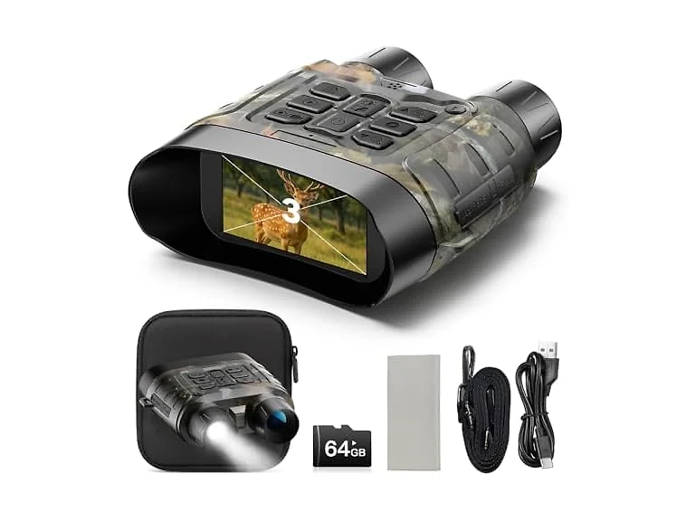 18x Zoom Full-Color 4K Night Vision Binoculars