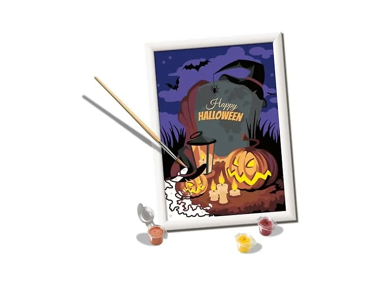 Ravensburger CreArt Halloween Paint by Numbers Kit for Kid