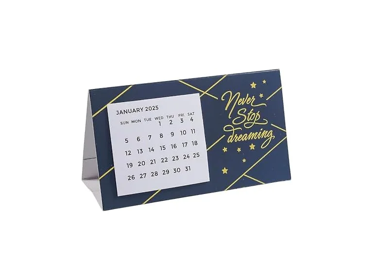 Fun Express 7" x 4" 2025 Inspirational Table Tent Calendars