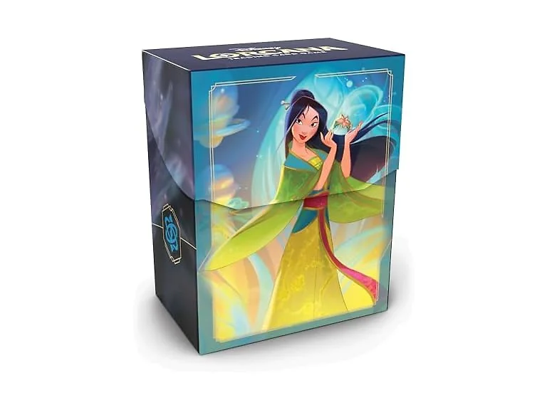 Ravensburger Disney Lorcana TCG Deck Box Featuring Mulan