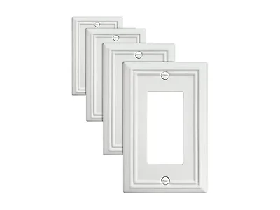 4 Pack Electrical Outlet Cover Plates