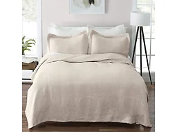 Royal Borough 3PCMAT Full/Queen 3-Piece Matelasse C