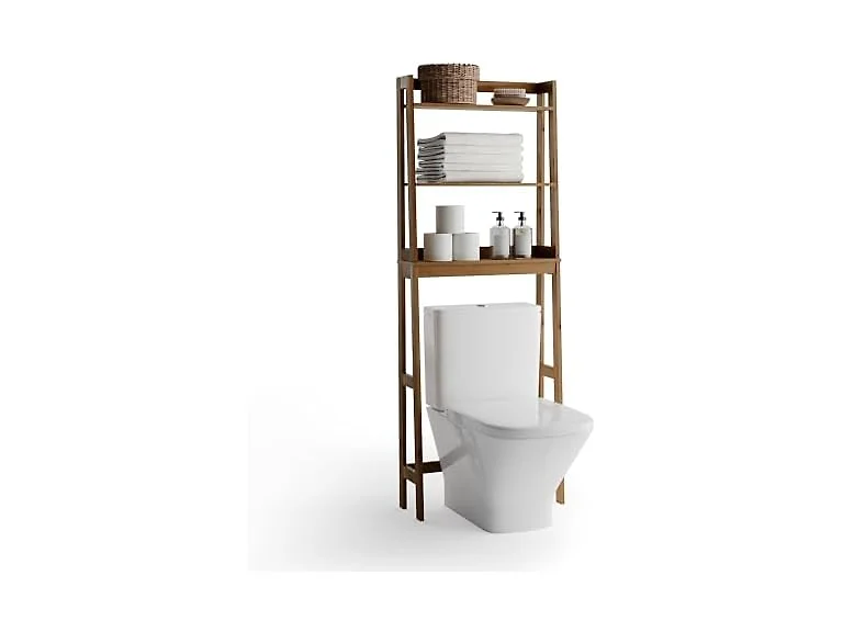 Zenna Home Bamboo Bathroom Spacesaver
