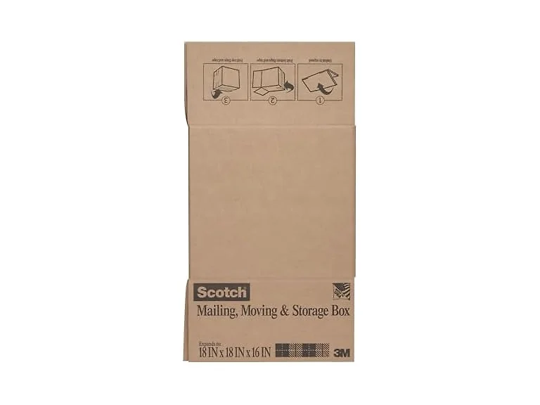 Scotch Moving and Storage Box, 18 in x